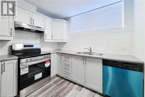 278 Crowland Avenue, Welland, ON - Indoor Photo Showing Kitchen With Double Sink