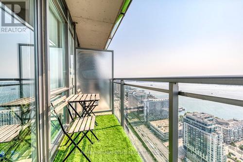 4512 - 11 Brunel Court, Toronto, ON - Outdoor With Body Of Water With Balcony With Exterior