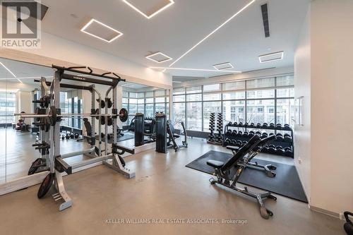 4512 - 11 Brunel Court, Toronto (Waterfront Communities), ON - Indoor Photo Showing Gym Room