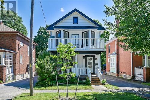 195 Talbot Street S, Simcoe, ON - Outdoor With Deck Patio Veranda With Facade