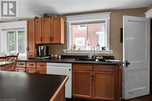 195 Talbot Street S, Simcoe, ON - Indoor Photo Showing Kitchen With Double Sink