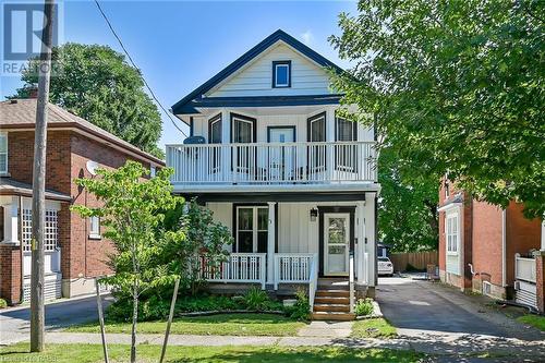 195 Talbot Street S, Simcoe, ON - Outdoor With Balcony With Deck Patio Veranda With Facade