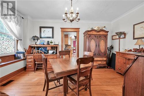 195 Talbot Street S, Simcoe, ON - Indoor Photo Showing Dining Room