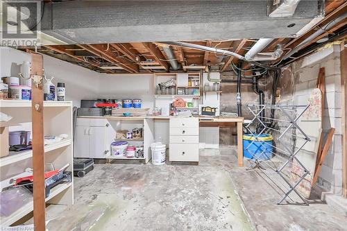 195 Talbot Street S, Simcoe, ON - Indoor Photo Showing Basement