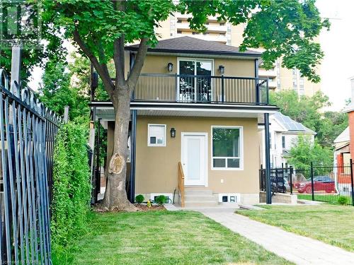 8 Harvey Street, Hamilton, ON - Outdoor With Balcony