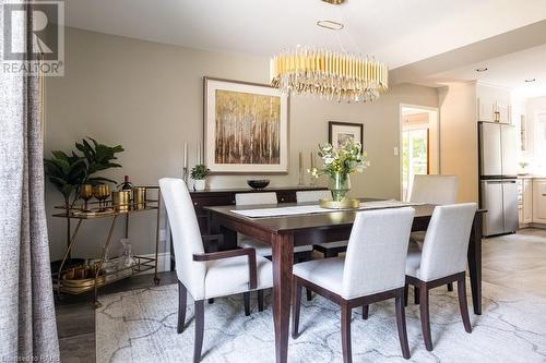 35 Terrace Drive, Dundas, ON - Indoor Photo Showing Dining Room