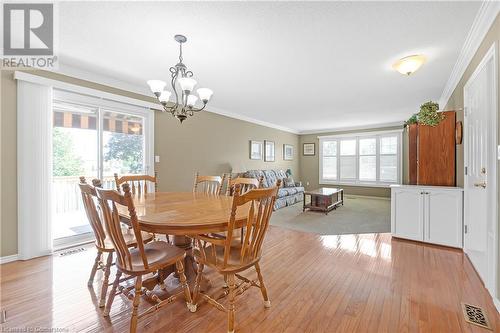 20 Courtland Drive Unit# 12, Brantford, ON - Indoor Photo Showing Dining Room