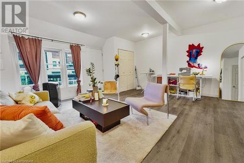 275 Dunsmure Road, Hamilton, ON - Indoor Photo Showing Living Room With Fireplace