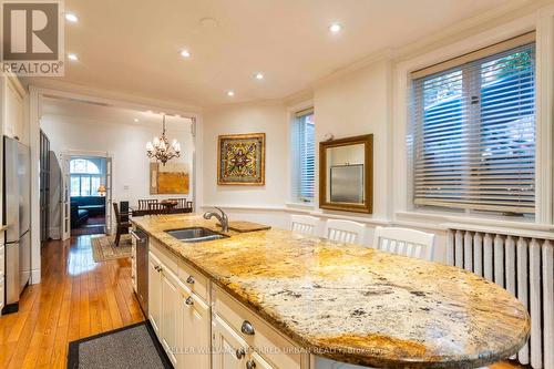 107 Cowan Avenue, Toronto (South Parkdale), ON - Indoor Photo Showing Kitchen With Double Sink