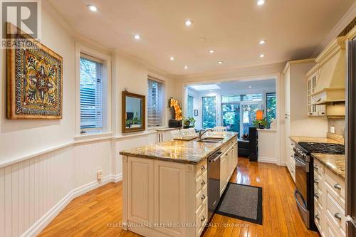 107 Cowan Avenue, Toronto (South Parkdale), ON - Indoor Photo Showing Kitchen With Double Sink