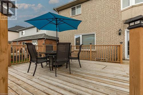 229 Gatestone Drive, Hamilton, ON - Outdoor With Deck Patio Veranda With Exterior