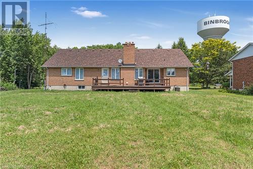 3385 Binbrook Road, Binbrook, ON - Outdoor With Deck Patio Veranda