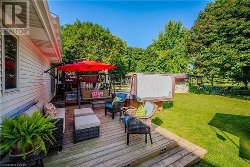 1930 West River Road, Cambridge, ON - Outdoor With Deck Patio Veranda