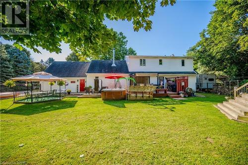 1930 West River Road, Cambridge, ON - Outdoor With Deck Patio Veranda With Backyard