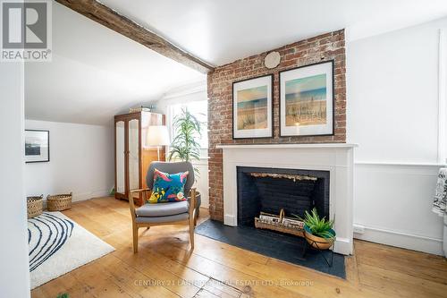 68 Mary Street, Prince Edward County (Picton), ON - Indoor Photo Showing Living Room With Fireplace