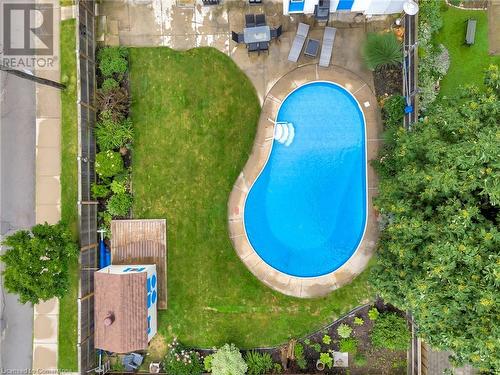 57 West 4Th Street, Hamilton, ON - Outdoor With Above Ground Pool