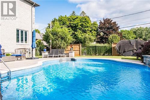 175 Oakhill Place, Hamilton, ON - Outdoor With In Ground Pool