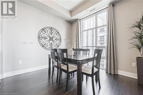 90 Charlton Avenue W Unit# 802, Hamilton, ON - Indoor Photo Showing Dining Room