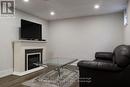 Lower#2 - 22 Galewood Drive, Toronto (Humberlea-Pelmo Park), ON  - Indoor With Fireplace 