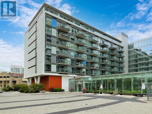 718 - 90 Stadium Road, Toronto (Niagara), ON - Outdoor With Balcony With Facade