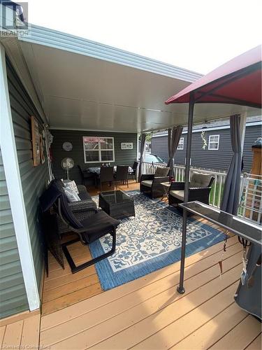 1501 Line 8 Road Unit# 142, Niagara-On-The-Lake, ON - Outdoor With Deck Patio Veranda With Exterior