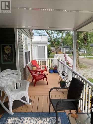 1501 Line 8 Road Unit# 142, Niagara-On-The-Lake, ON - Outdoor With Deck Patio Veranda With Exterior