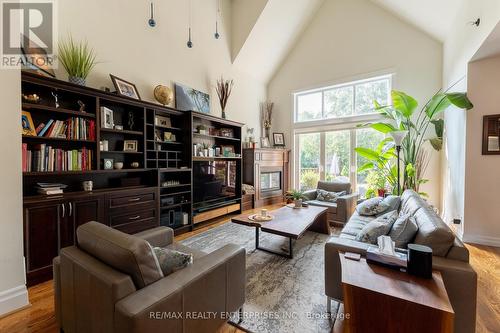 93 Cumberland Drive, Mississauga, ON - Indoor Photo Showing Other Room With Fireplace