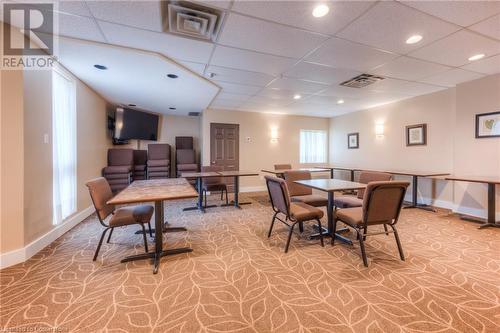 party room - 265 Westcourt Place Unit# 802, Waterloo, ON - Indoor Photo Showing Dining Room