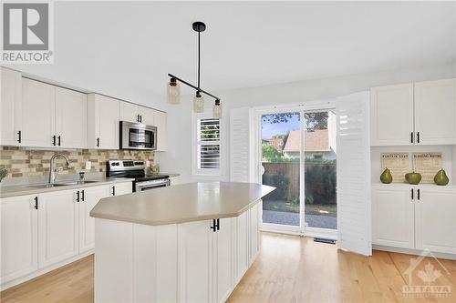 195 Switzer Avenue, Ottawa, ON - Indoor Photo Showing Kitchen With Double Sink