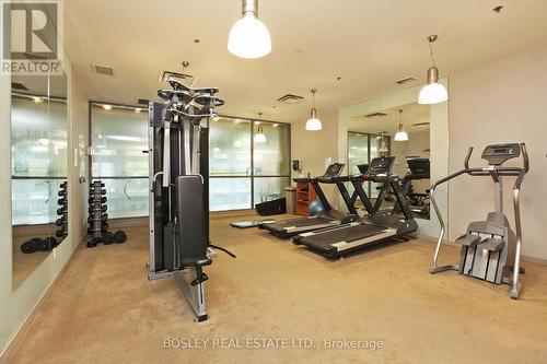 3605 - 23 Hollywood Avenue, Toronto (Willowdale East), ON - Indoor Photo Showing Gym Room