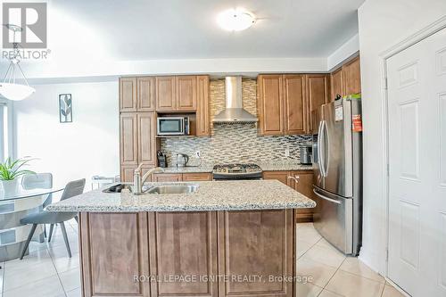 69 Thornbush Boulevard, Brampton, ON - Indoor Photo Showing Kitchen With Double Sink