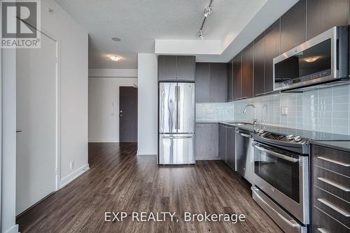 1902 - 10 Park Lawn Road, Toronto (Mimico), ON - Indoor Photo Showing Kitchen With Upgraded Kitchen