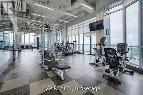 1902 - 10 Park Lawn Road, Toronto (Mimico), ON - Indoor Photo Showing Gym Room