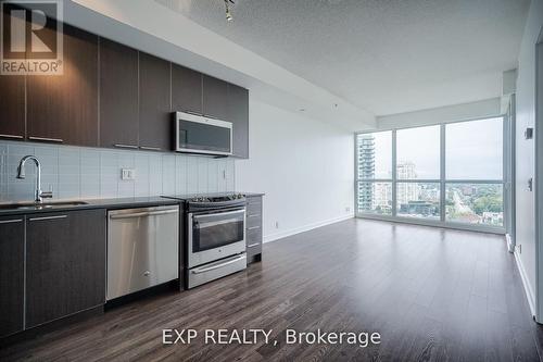 1902 - 10 Park Lawn Road, Toronto (Mimico), ON - Indoor Photo Showing Kitchen