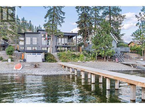 419 Shorts Road, Fintry, BC - Outdoor With Body Of Water With Facade