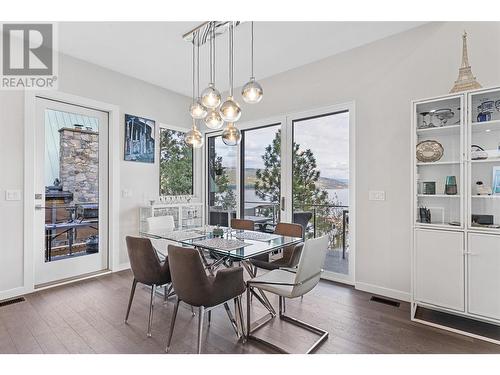 419 Shorts Road, Fintry, BC - Indoor Photo Showing Dining Room