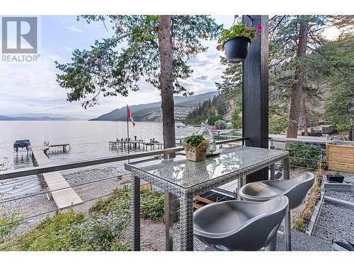 419 Shorts Road, Fintry, BC - Outdoor With Body Of Water With Deck Patio Veranda