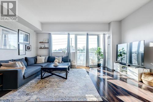 312 - 5101 Dundas Street W, Toronto (Islington-City Centre West), ON - Indoor Photo Showing Living Room