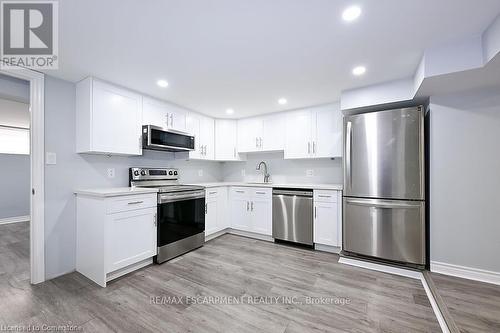 197 Green Road, Hamilton (Stoney Creek), ON - Indoor Photo Showing Kitchen With Stainless Steel Kitchen