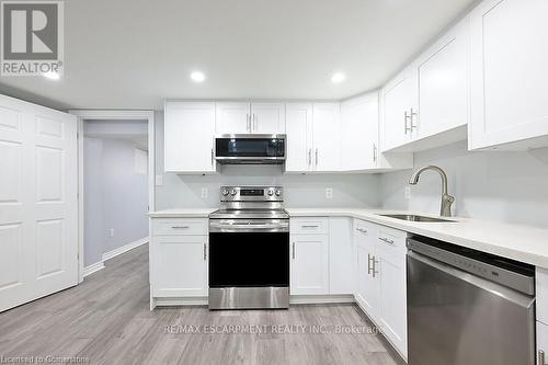 197 Green Road, Hamilton (Stoney Creek), ON - Indoor Photo Showing Kitchen With Stainless Steel Kitchen