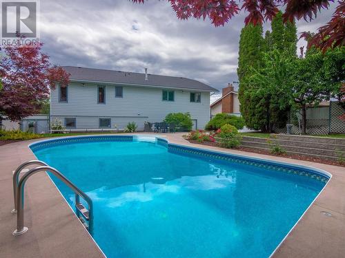 3272 Sundance Drive, West Kelowna, BC - Outdoor With In Ground Pool With Backyard