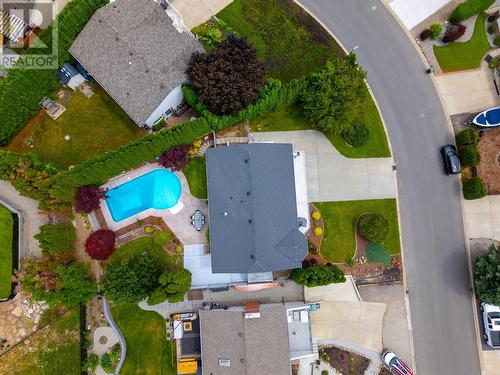 3272 Sundance Drive, West Kelowna, BC - Outdoor With In Ground Pool With View