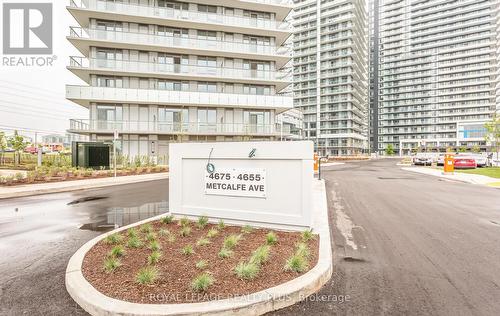 806 - 4675 Metcalfe Avenue, Mississauga (Central Erin Mills), ON - Outdoor With Balcony With Facade