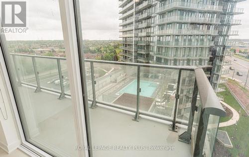 806 - 4675 Metcalfe Avenue, Mississauga (Central Erin Mills), ON - Outdoor With Balcony With Exterior