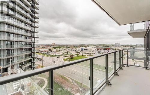 806 - 4675 Metcalfe Avenue, Mississauga (Central Erin Mills), ON - Outdoor With Balcony With View With Exterior