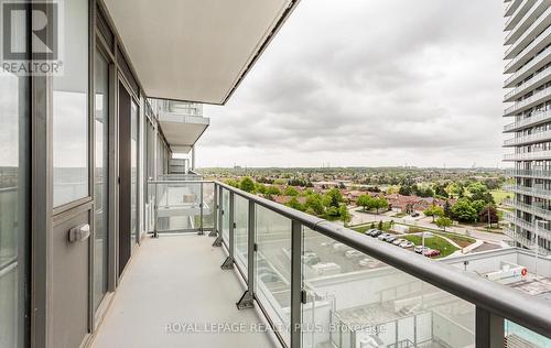 806 - 4675 Metcalfe Avenue, Mississauga (Central Erin Mills), ON - Outdoor With Balcony With View With Exterior