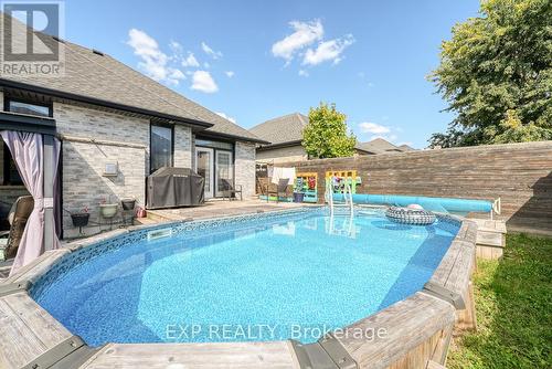 1456 Healy Lane, London, ON - Outdoor With In Ground Pool With Deck Patio Veranda