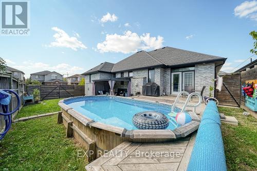 1456 Healy Lane, London, ON - Outdoor With Above Ground Pool