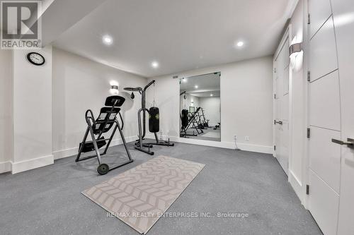 1372 Kenmuir Avenue, Mississauga (Mineola), ON - Indoor Photo Showing Gym Room