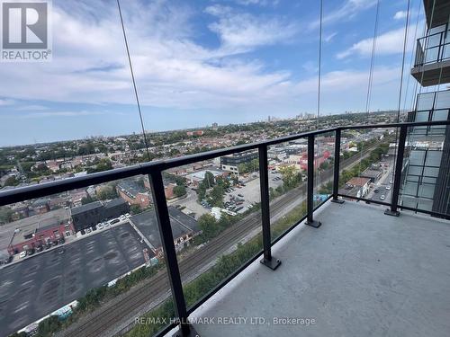 1607 - 1285 Dupont Street, Toronto (Dovercourt-Wallace Emerson-Junction), ON - Outdoor With Balcony With View